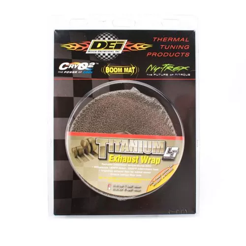 DEI 010128 Titanium Header/Exhaust Wrap - 1" x 15 ft - 1800+ Degree Capable