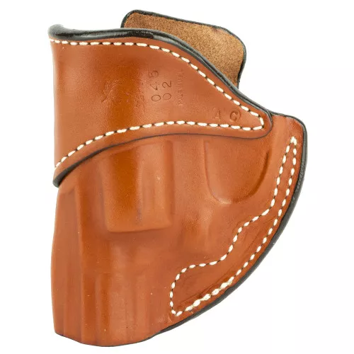DeSantis Gunhide Summer Heat Inside The Pant Holster, Fits S&W J-Frame With 2" Barrel, Right Hand, Tan Leather 045TA02Z0
