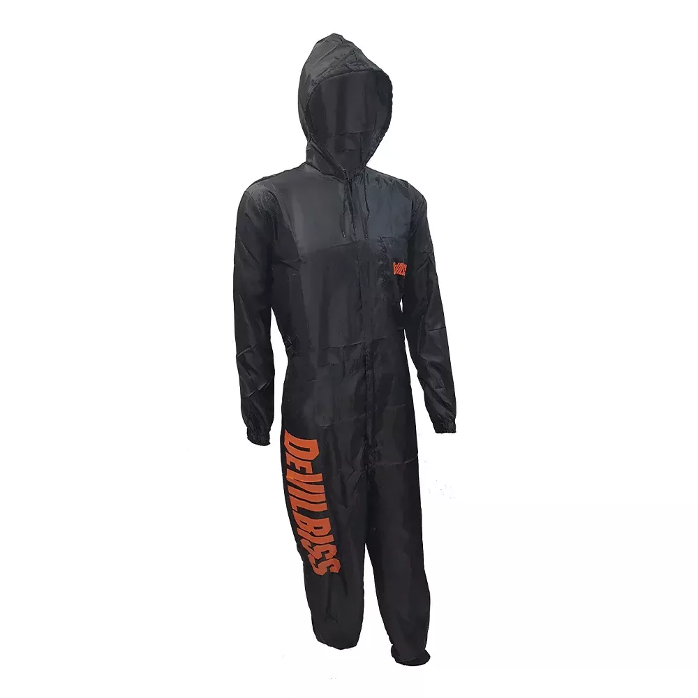 DEVILBISS Black Reusable Coveralls Spray Painting Overalls Automotive Suit