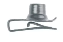 Disco 1835PK Black Finish Extruded "U" Nuts 5/16-18 Screw Size .010-.165 25/Pkg