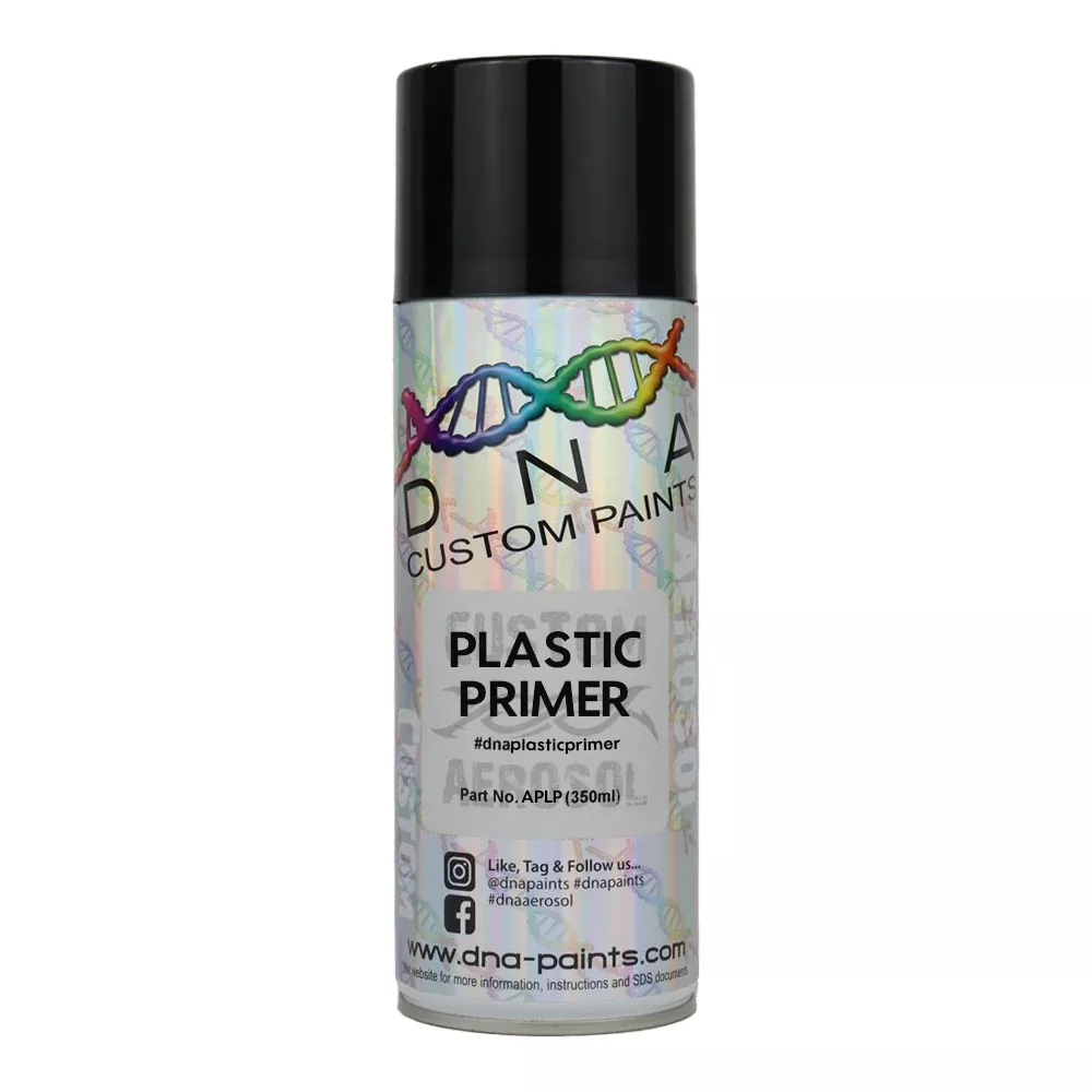 DNA PAINTS Automotive Plastic Primer Spray Paint 350ml Aerosol Adhesion Promoter