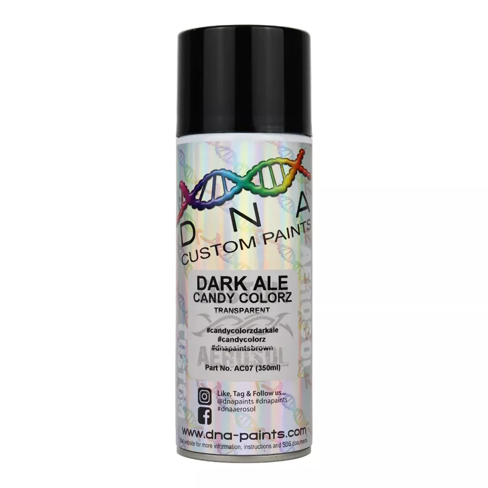DNA PAINTS Candy Colorz Spray Paint 350ml Aerosol Candy Dark Ale