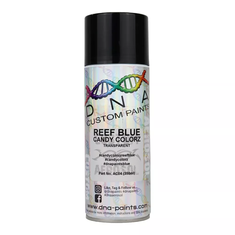 DNA PAINTS Candy Colorz Spray Paint 350ml Aerosol Candy Reef Blue