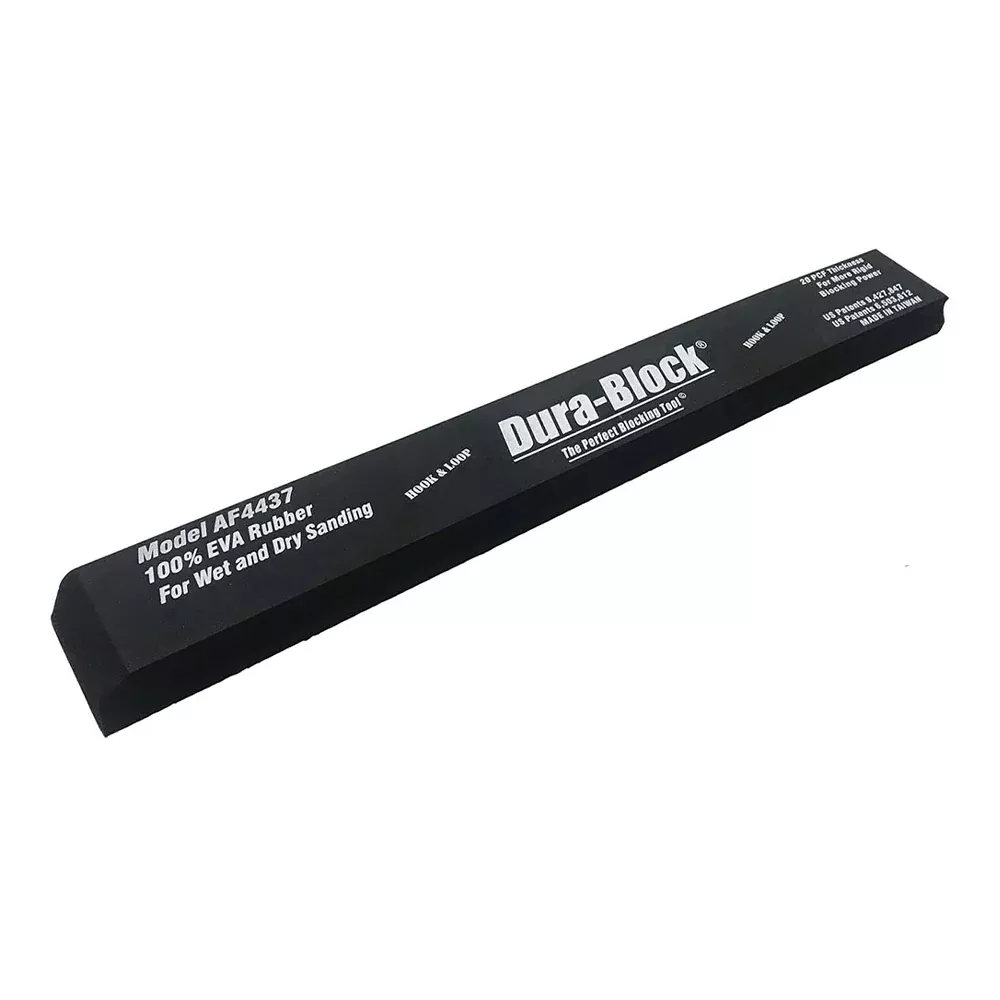 Dura-Block Long Hook & Loop Sanding Block 100% EVA Rubber 40 x 70 x 610mm AF4437