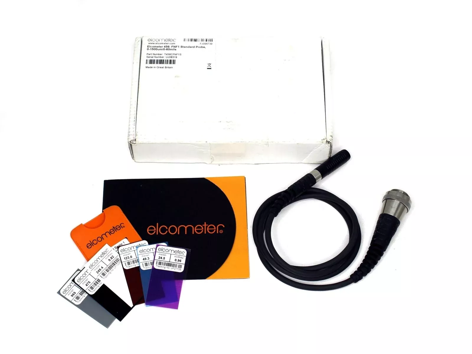 Elcometer 456 FNF1 Standard Probe T456CFNF1S 0-1500um/0-60mils