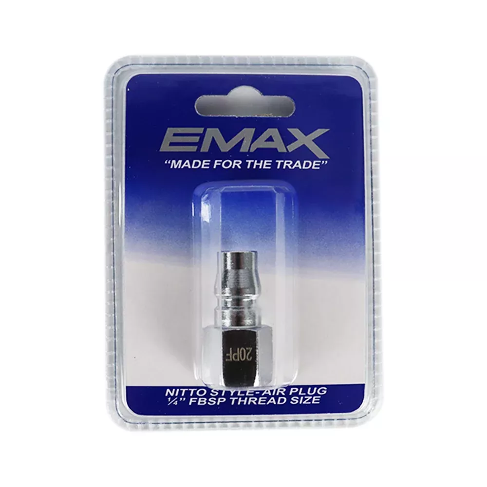 EMAX 1/4" FBSP Nitto Style Air Plug