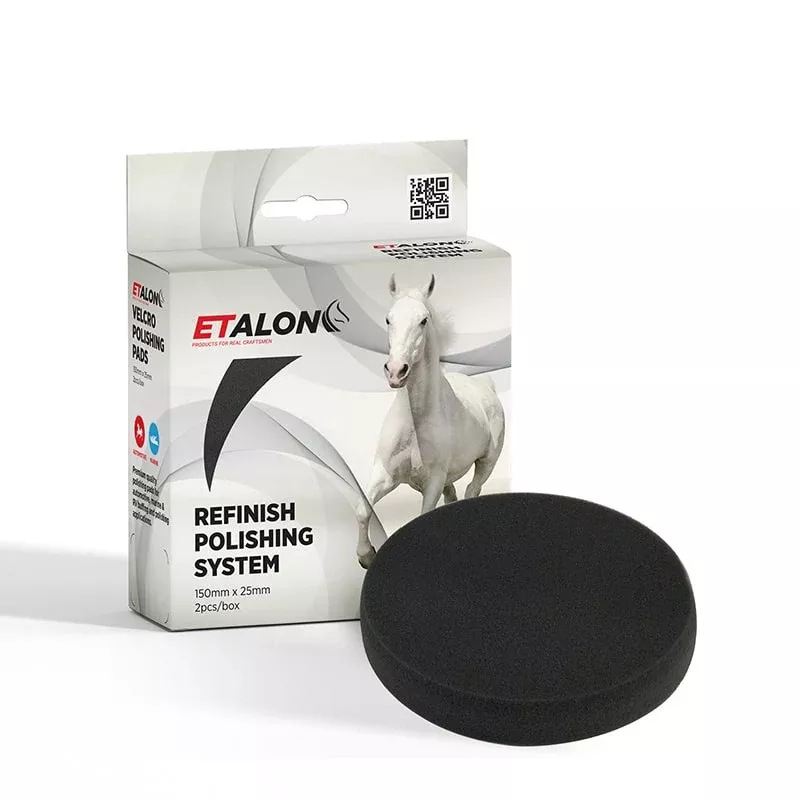 ETALON 150MM BLACK POLISHING PAD 2/PACK