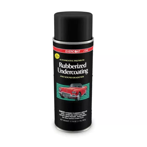 Evercoat 1348 Rubber Undercoating – Black – Aerosol