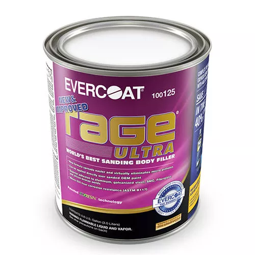 Evercoat Rage Ultra Sanding Body Filler 125