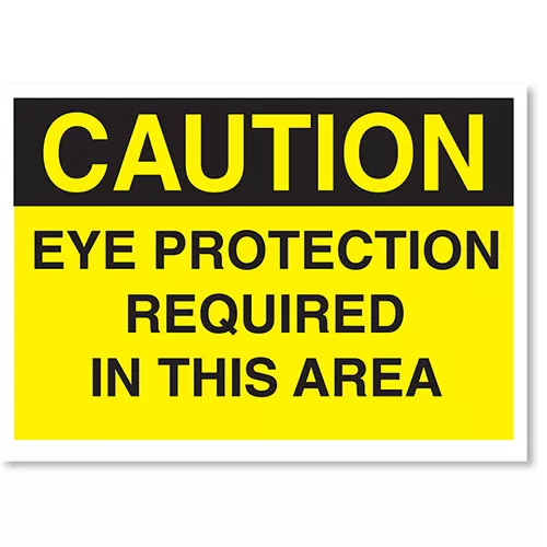Eye Protection Required