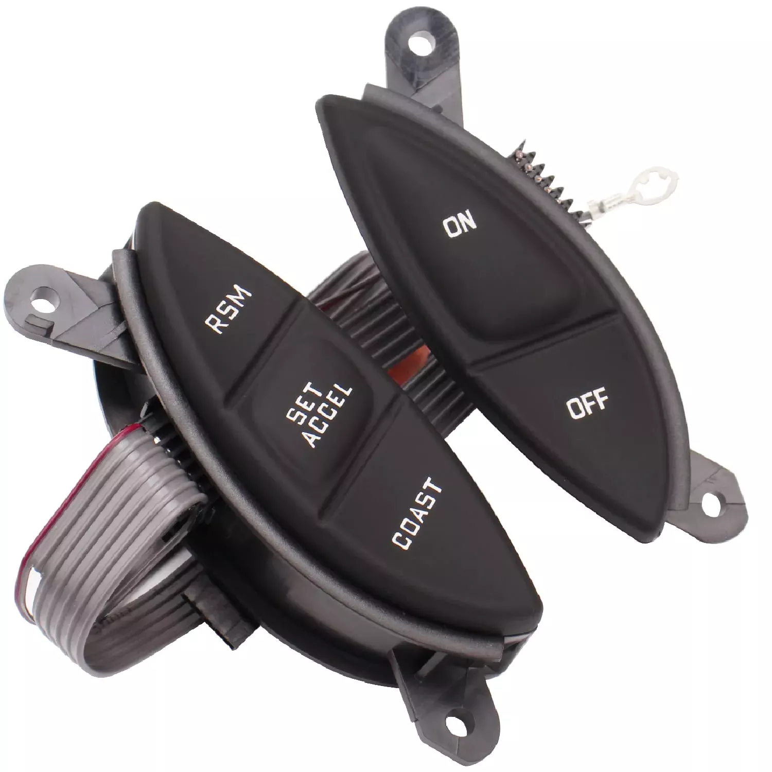 F87Z9C888Bb Steering Wheel Mounted Cruise Control Switch Replacement For Ford 1998-2003 Ranger 2001-2005 Explorer Sport Trac F150 Mercury Mountaineer Mazda B3000, 901399 F87A9D809Ba