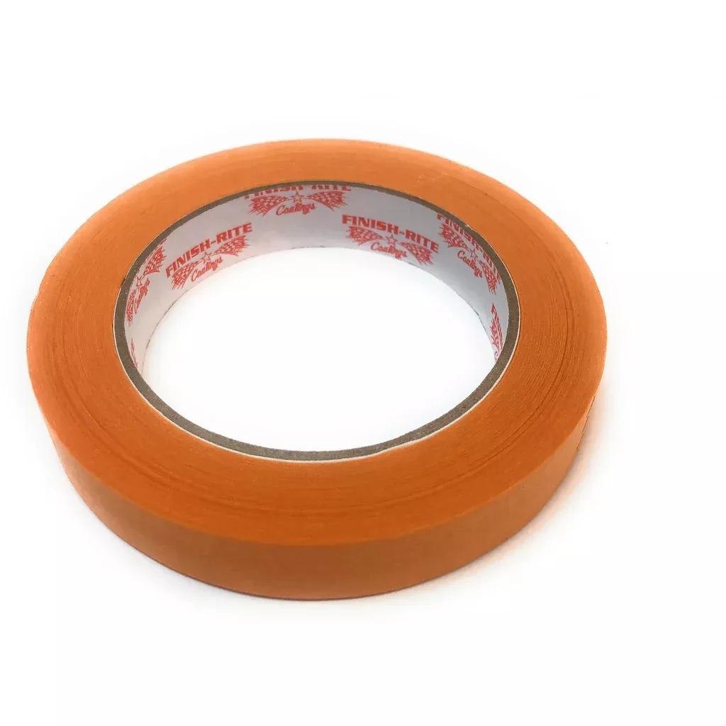 Finish-Rite Automotive Refinish Orange Masking Tape, 3/4″