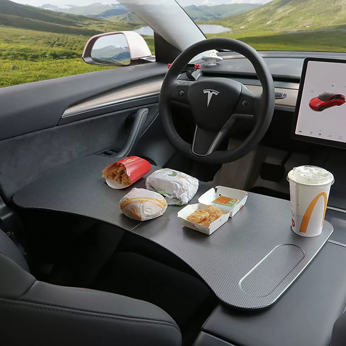 Foldable Laptop Working Desk for Model 3 / Model Y | TESERY