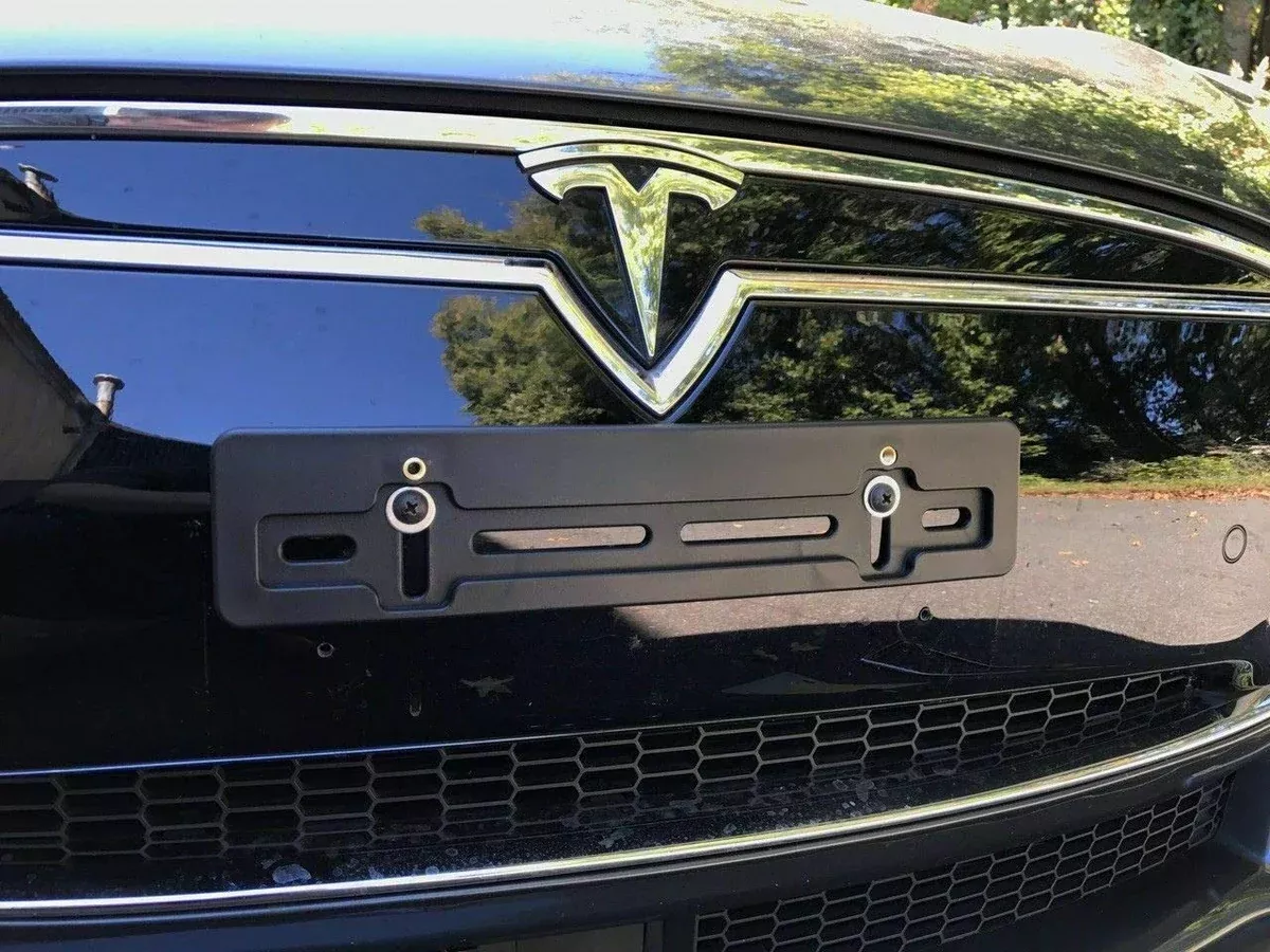 Front License Plate Mounting Bracket | Tesla Model S 2012-2020