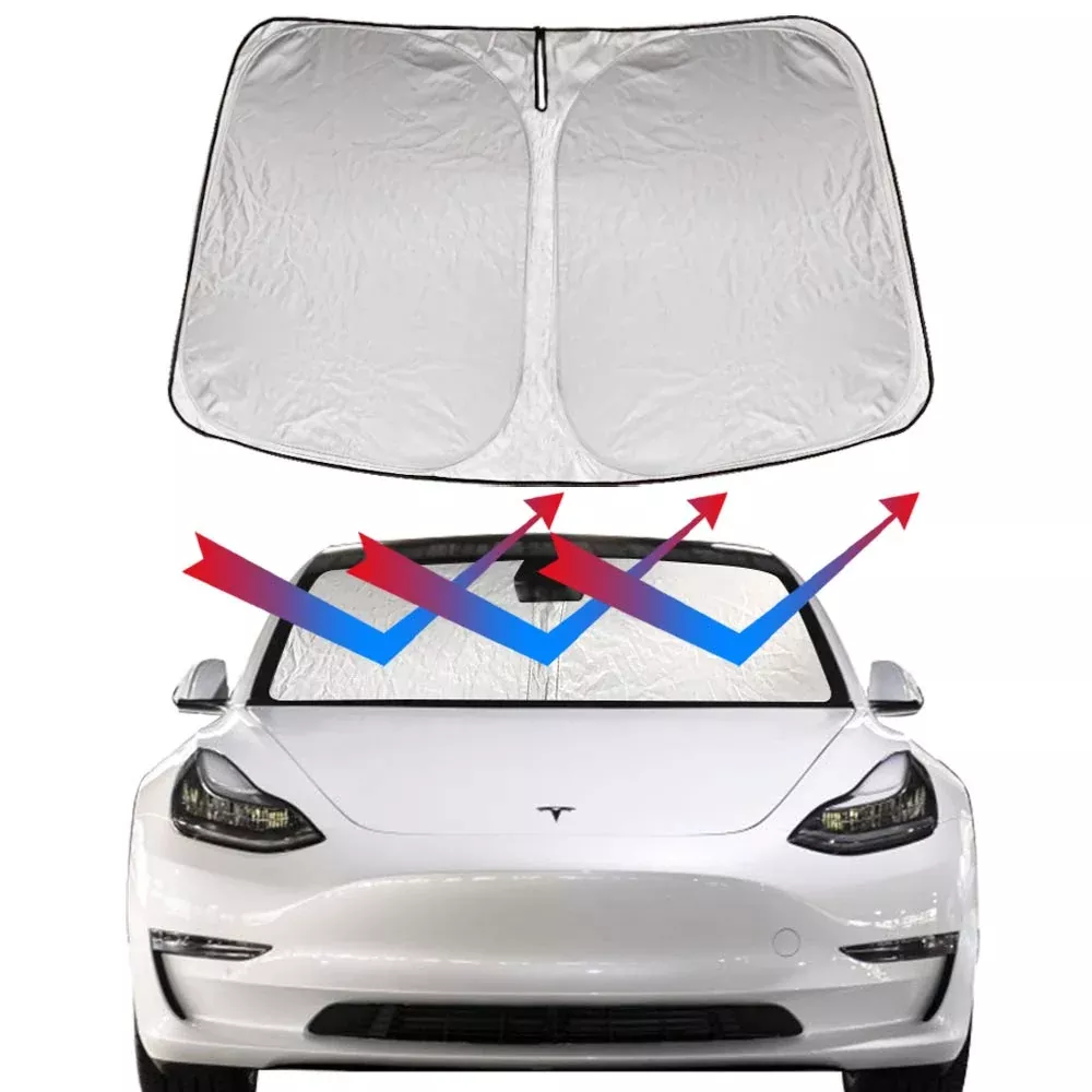 Front Windshield Sunshade | Tesla Model 3/Y 2017-2023