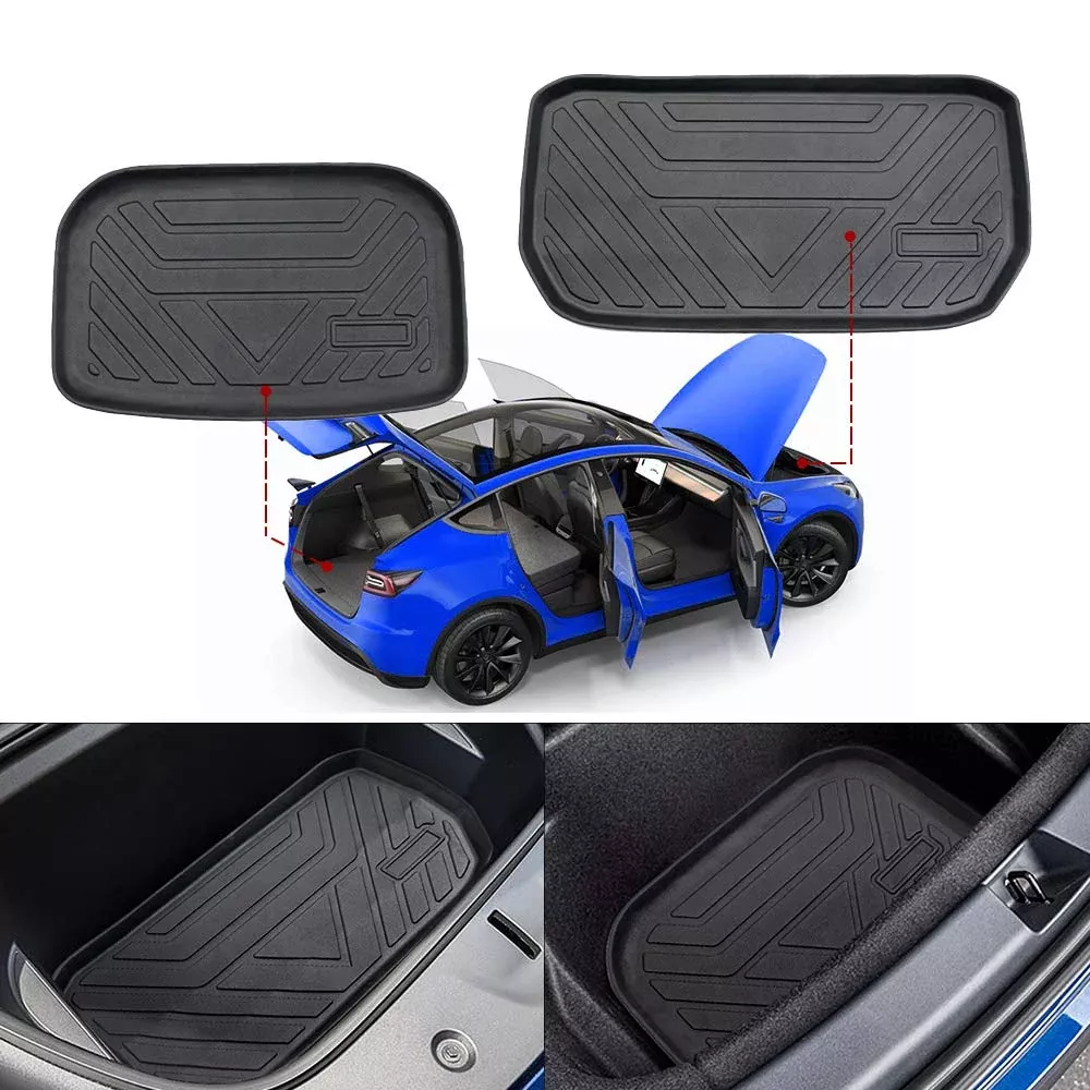 Frunk & Trunk Storage Mats | Model Y (2020-2023)