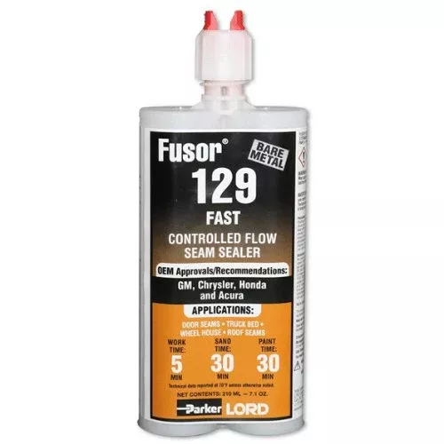 Fusor 129 2-Part Controlled Flow Tan Seam Sealer, 7.1 oz