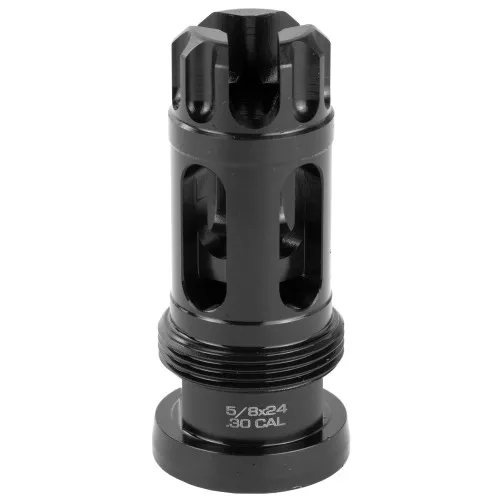 Griffin Armament Compensator, 7.62MM, Black, 5/8X24 TFC762-58