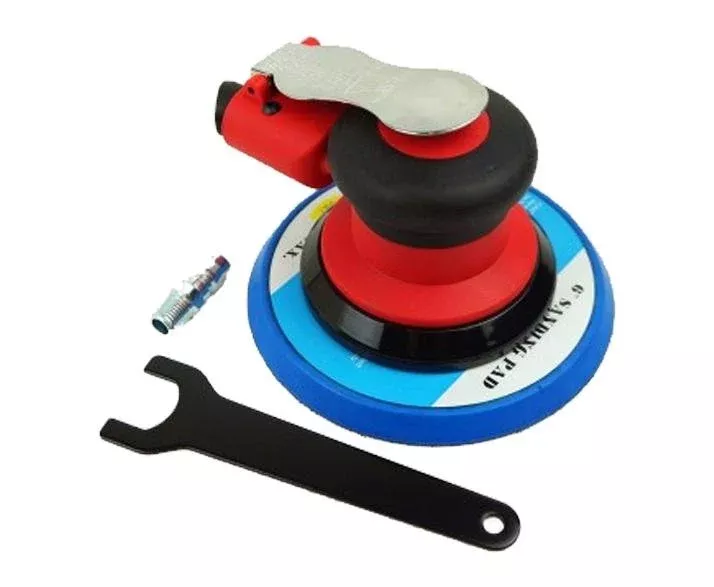 GRP 6″ 150mm Orbital Palm Sander 5mm Orbit Non Vacuum Air Tool