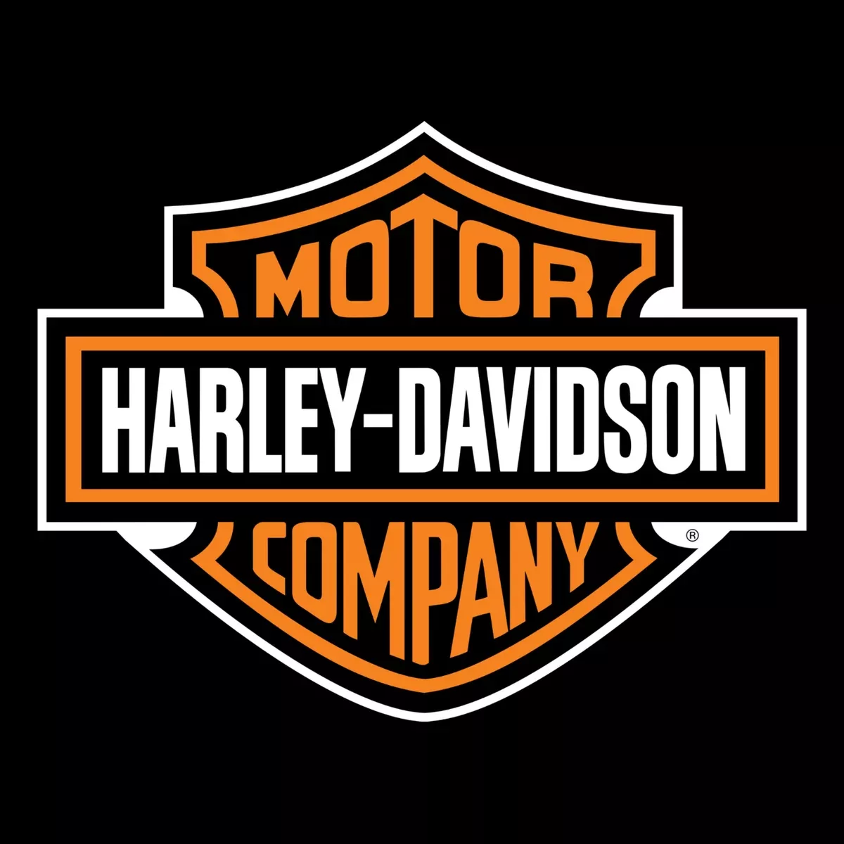 Harley Davidson Motorcycle Black Aerosol Paint