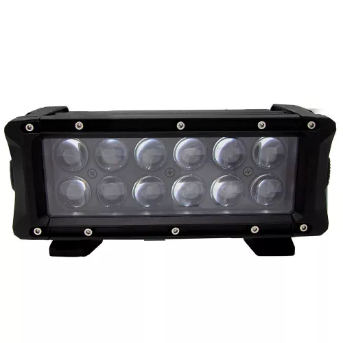 HEISE Infinite Series 8" RGB Backlite Dualrow Bar - 12 LED