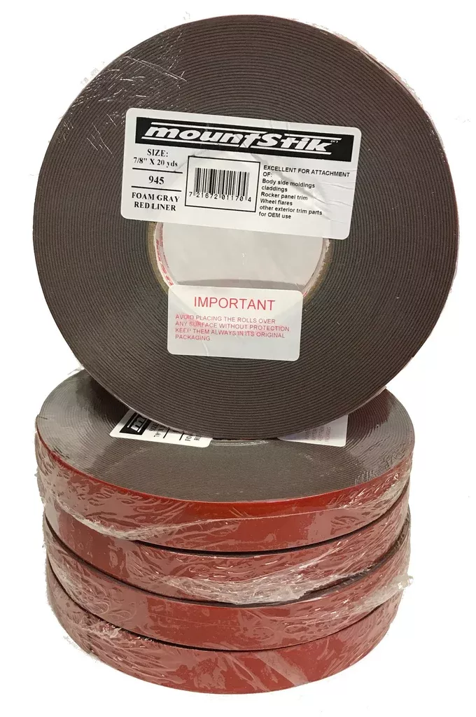 HyStik Double Sided Attachment Tape, 7/8 inch X 20 yards (18.3 meter)
