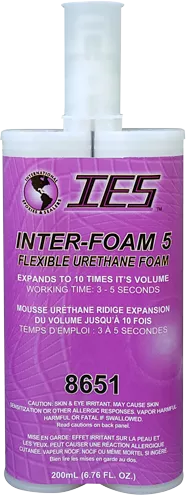 IES 8651 Inter-Form 3 min Flexible Foam 200mL