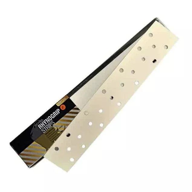 INDASA 2.75" x 16.5" Rhynogrip HTLine Grip Vacuum Sanding Strips 80,180 Grit