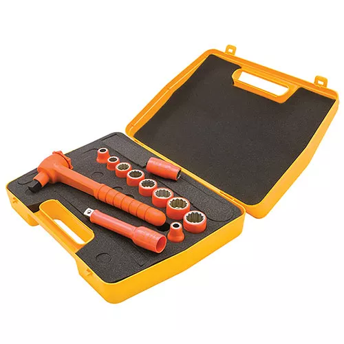 Insulated Socket Wrench Set 3/8″