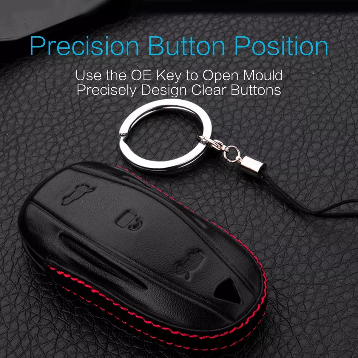 Leather Key Fob Case | Tesla Model S