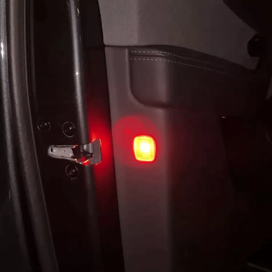 LED Door Warning Light for Model 3 & Y | Plug & Play