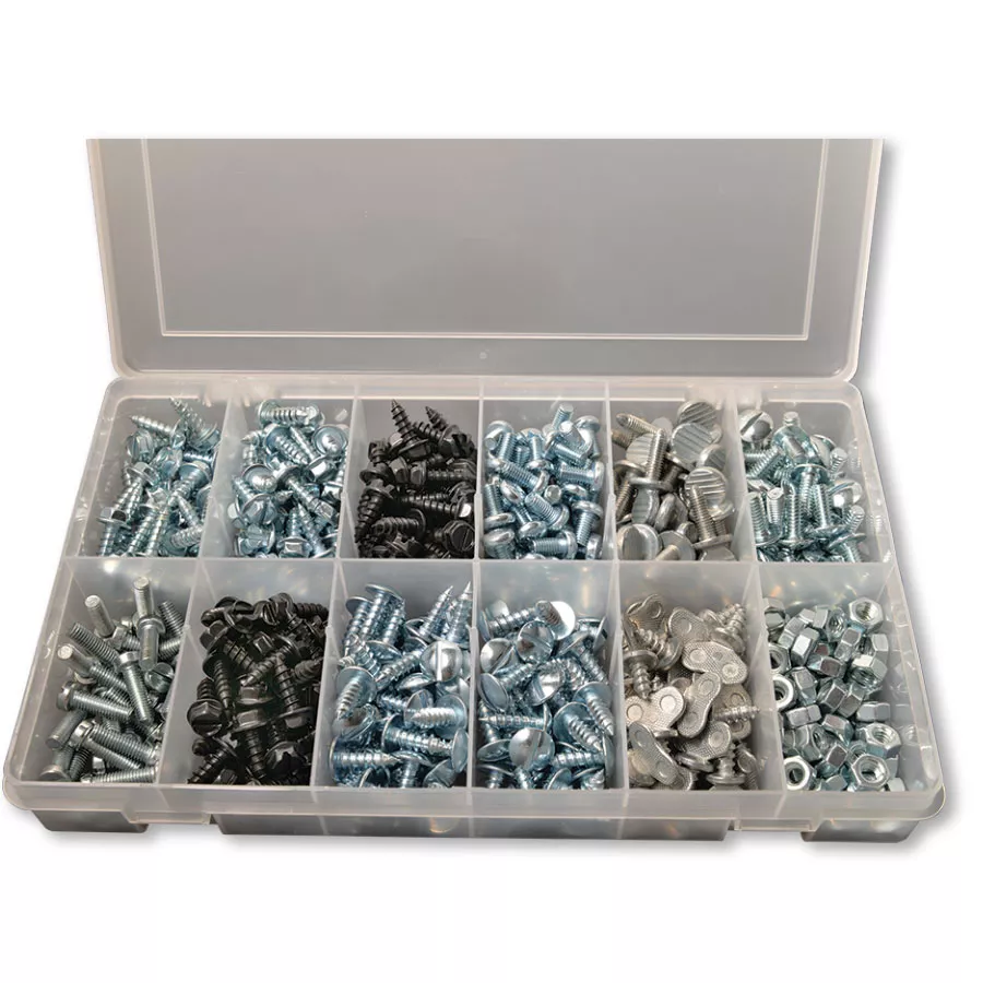 License Plate Screw Assortment Kit