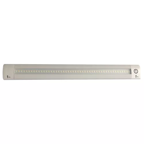 Lunasea LED Light Bar - Built-In Dimmer, Adjustable Linear Angle, 12" Length, 24VDC - Warm White