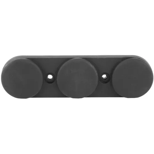 Lyman Products Concealment Magnet, Black, 3 Magnet Design, Includes Mounting Screws, Drywall Anchors, and Double-Sided Adhesive Tape 03190