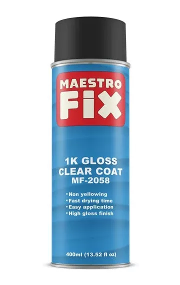 Maestro Fix 1K Clearcoat, Aerosol, 13.5 oz (400ml)