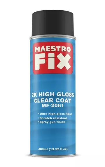 Maestro Fix 2K High Gloss Clearcoat, Aerosol, 13.5 oz (400ml)