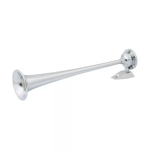 Marinco 12V Chrome Plated Single Trumpet Air Horn