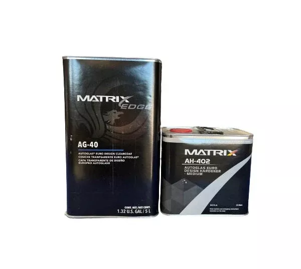 MATRIX AG-40 HIGH SOLID EUROPEAN CLEAR COAT 5L W/ HARDENER 2:1