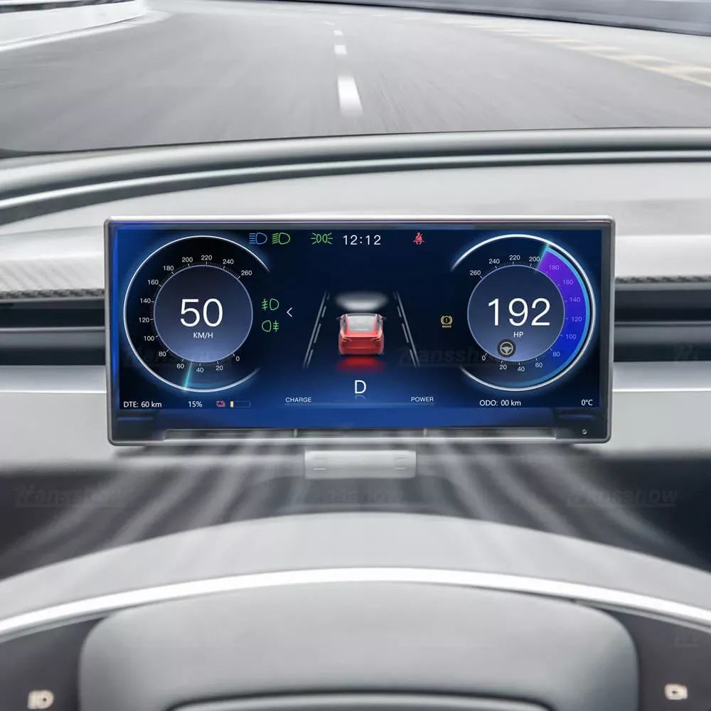 Model 3 Highland Dashboard Display F9 9 Inches Touch Screen Instrument Cluster Display