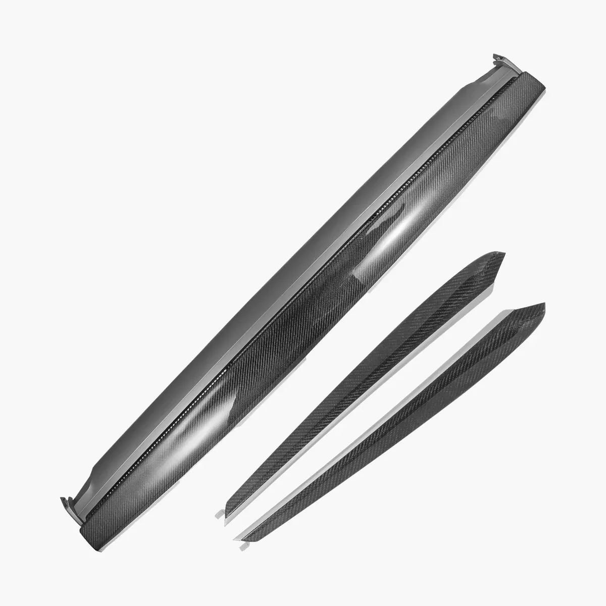 Model Y/3 Real Carbon Fiber Dashboard & Front Door Trim Panel Replacement Kit