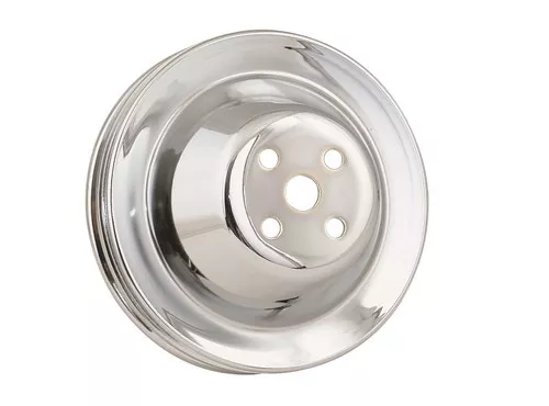Mr Gasket 4971 Chrome Plated Steel Water Pump Pulley