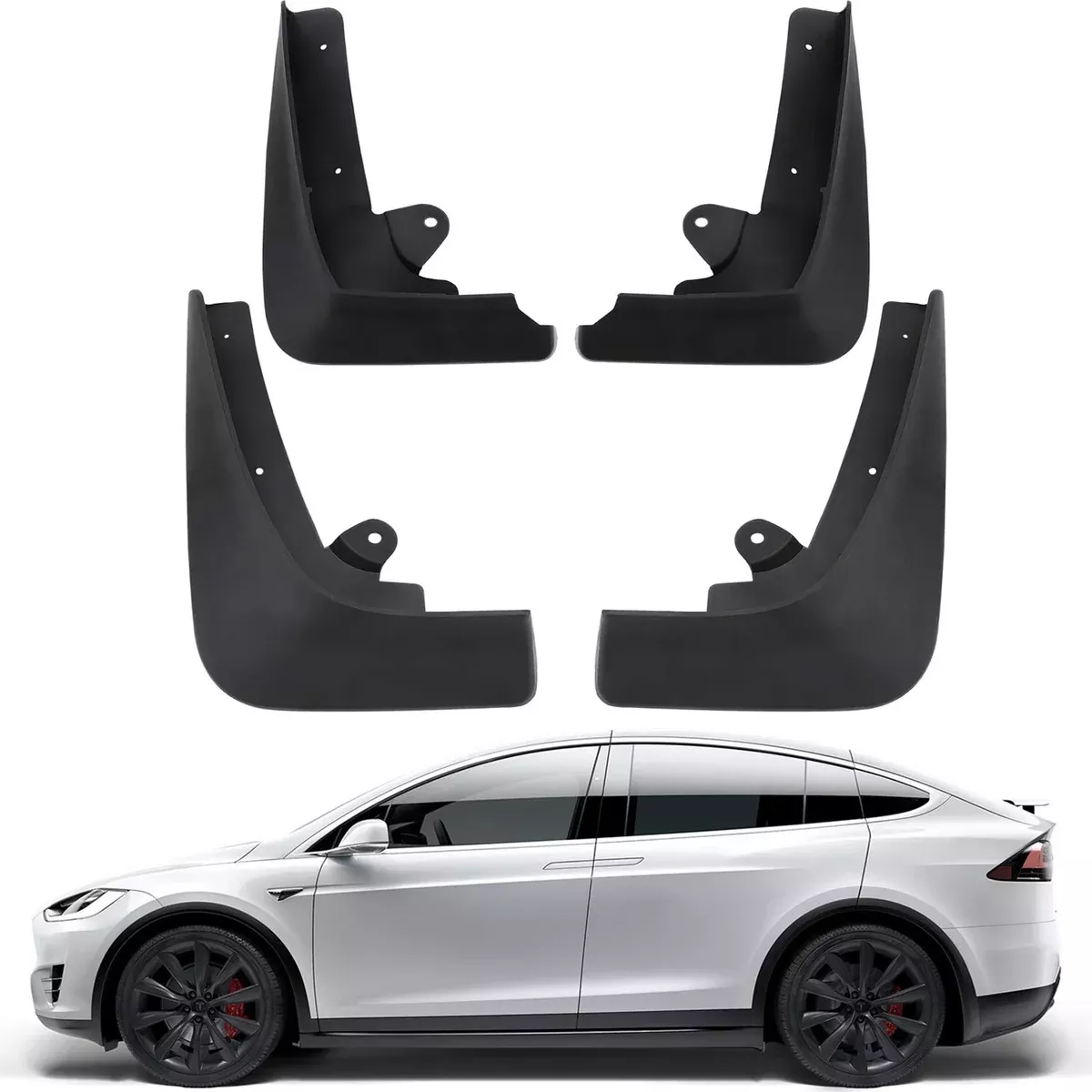 Mud Flaps Splash Guards | Tesla Model X 2016-2021
