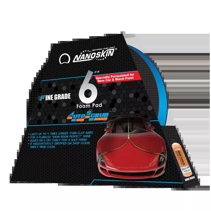 NANOSKIN AUTOSCRUB 6″ Pad Fine Grade