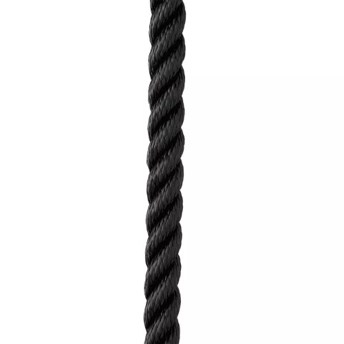 New England Ropes 1/2" X 15 Premium Nylon 3 Strand Dock Line - Black