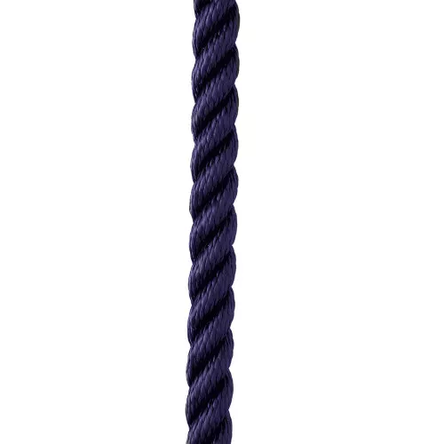New England Ropes 5/8" X 25 Premium Nylon 3 Strand Dock Line - Navy Blue