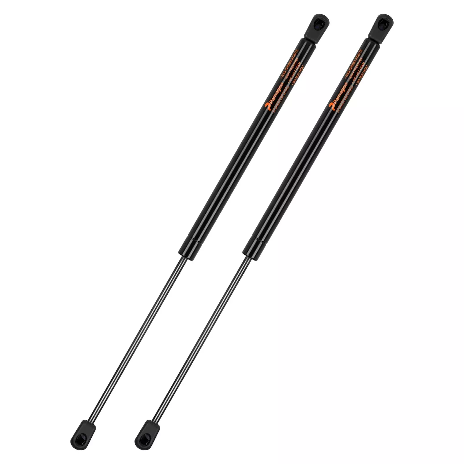 Pamagoo C16-08054 C1608054 20 Inch Gas Strut 100 Lb 445 N Per Prop, Gas Spring Shock Lift For Heavy Duty Rv Bed Floor Hatch Basement Door Shed Window(Qty 2 Fit 165-195 Lbs Weights)