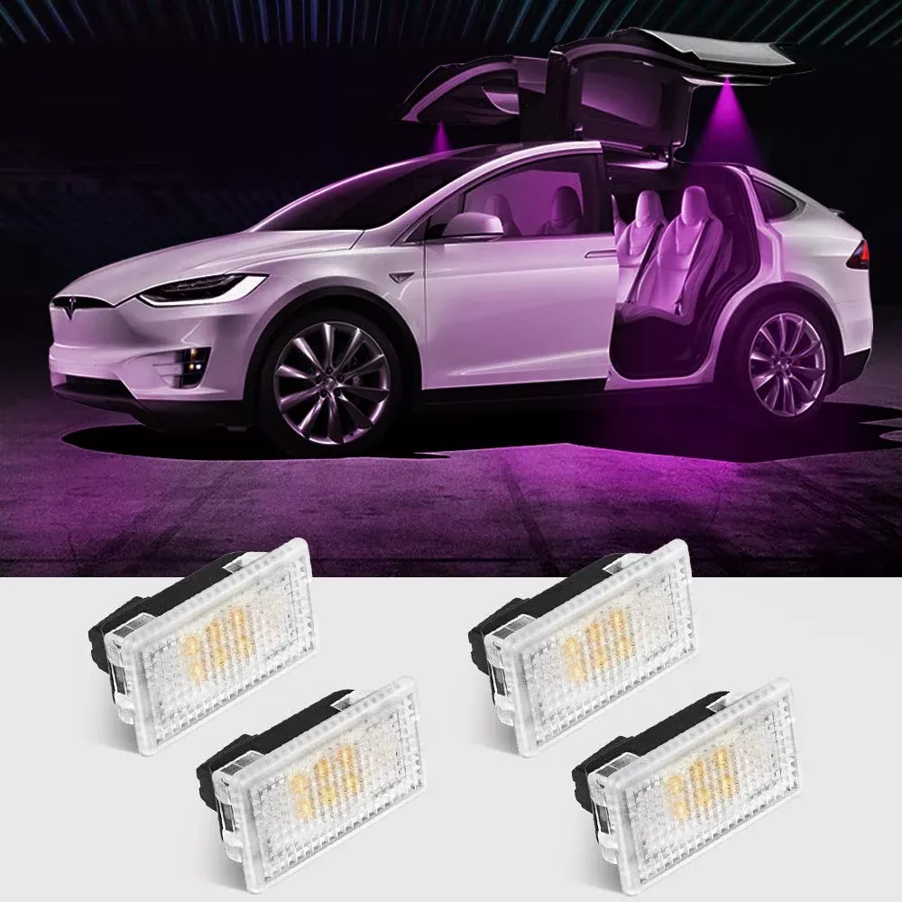 Pink Trunk & Frunk Lamp Set | Tesla Model X/S/3/Y