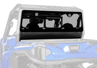 Polaris General 1000 Glass Sliding Rear Windshield by SuperATV