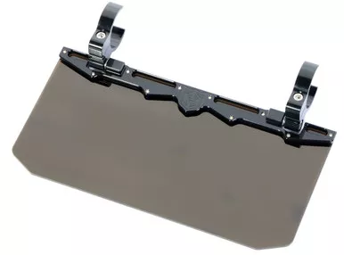 Polaris General 12" Tinted Aluminum Sun Visor (1.75" Clamp) by Pro Armor