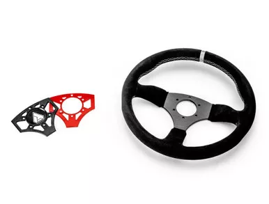 Polaris General 350R Suede UTV Steering Wheel by Assault Industries by SuperATV